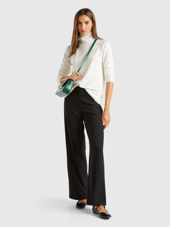 TURTLE NECK SWEATER Women image number 3